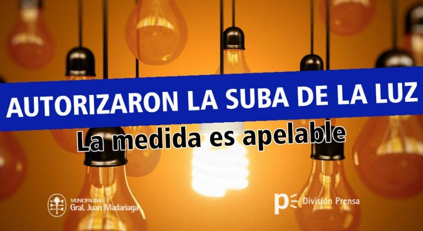 suba de luz