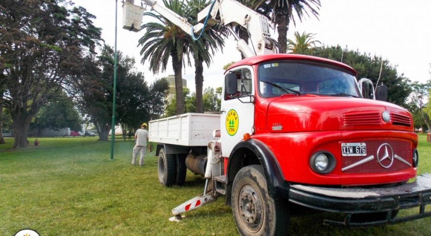 Inaugurarn la prxima semana las nuevas luminarias del Parque Anchore