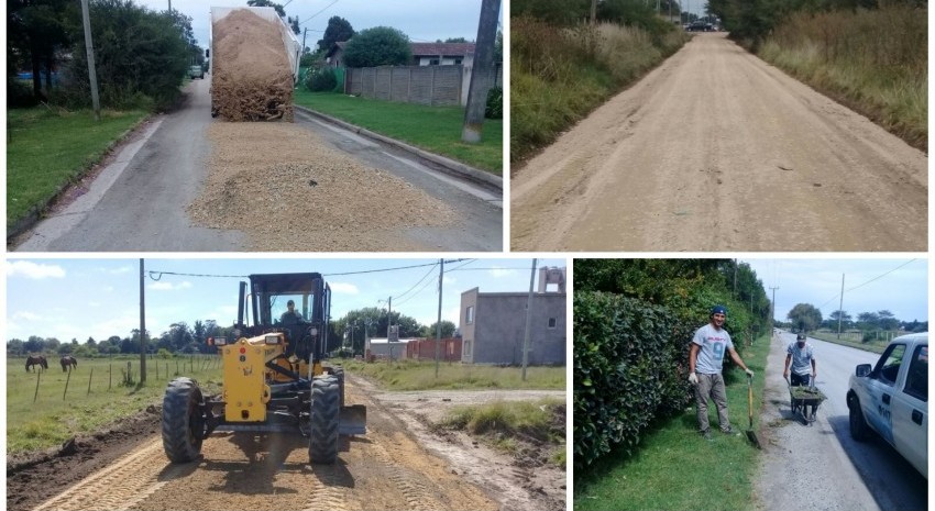 trabajos polvo de piedra