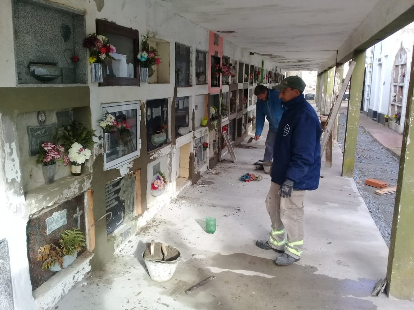 trabajo cementerio