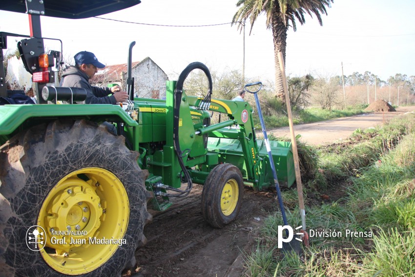 tractor en calles