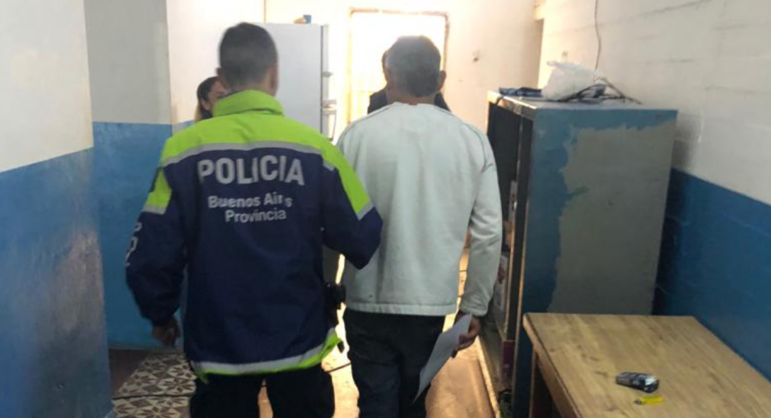 Traslado de detenidos Comisaria General Madariaga