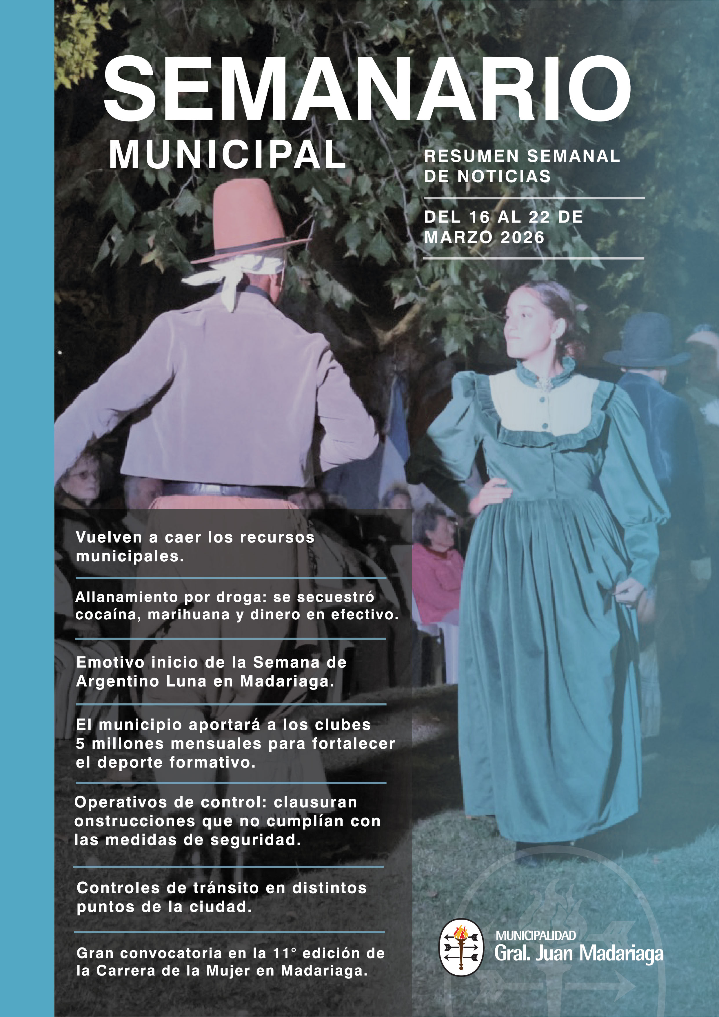 Semanario - 16 al 22 de Marzo