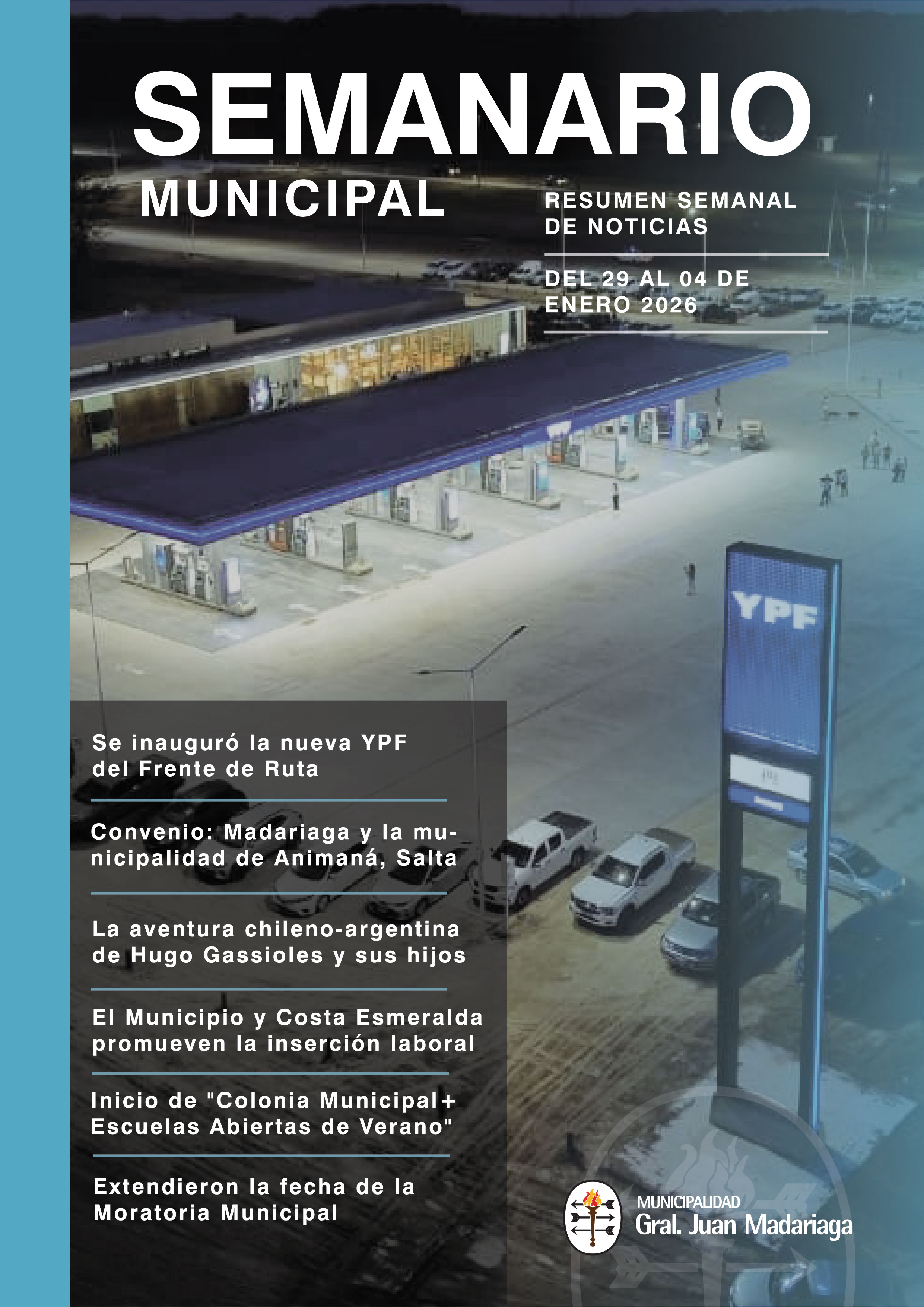 Semanario - 29 al 04 de Enero