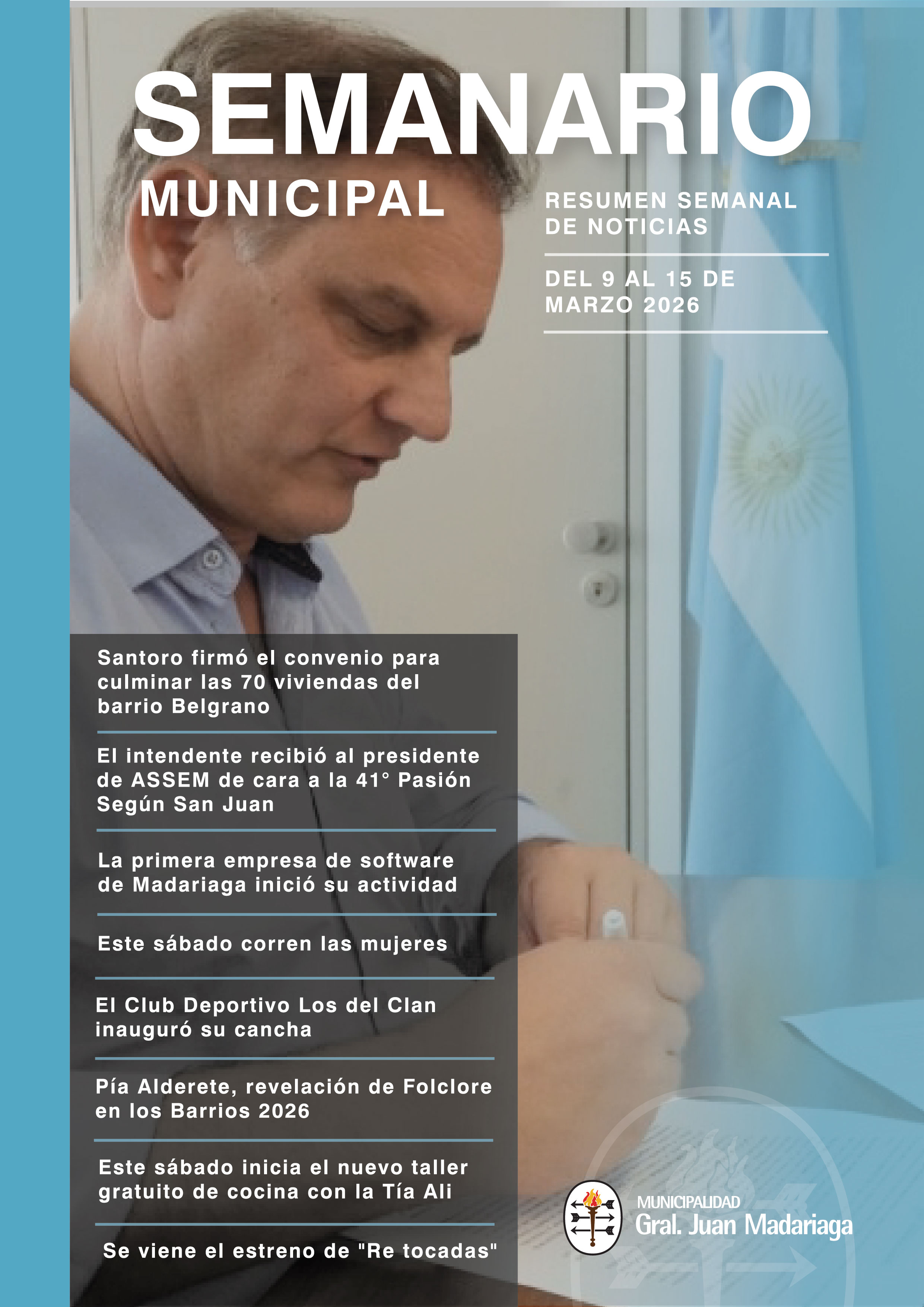 Semanario - 9 al 15 de Marzo